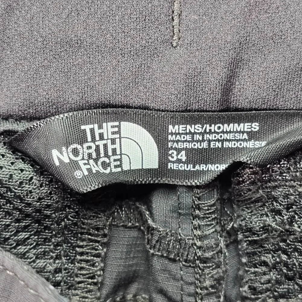 The North Face Horizon 2.0 Shorts Mens 34 Dark Gray Hiking Outdoor Drawstring